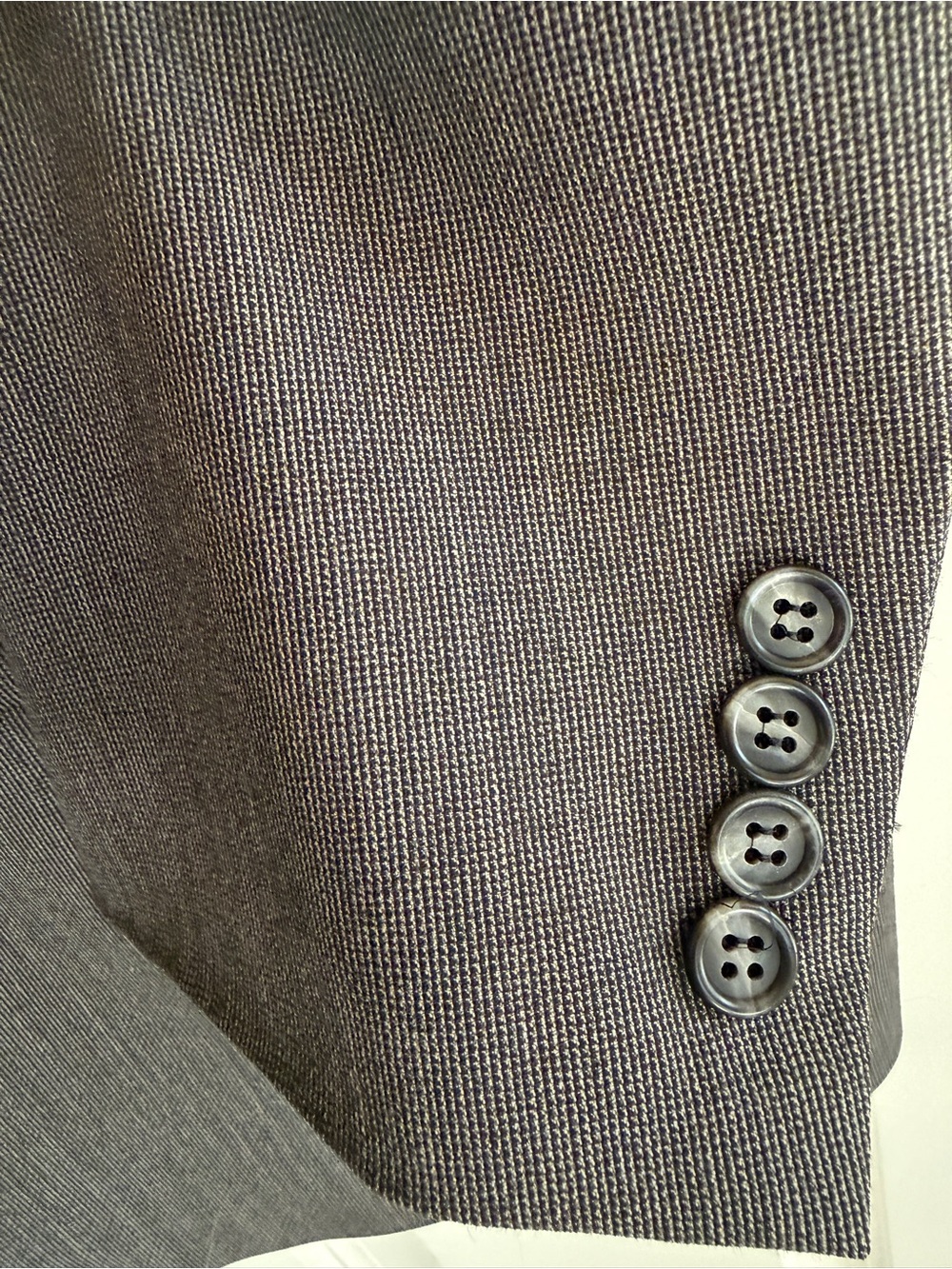46R Hart Schaffner & Marx Gray Three-Button Sport Coat Blazer Union Made - Picture 11 of 11